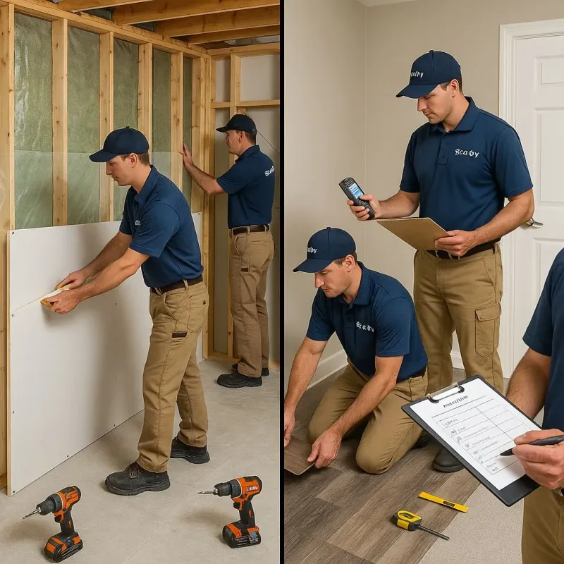 Repairs and Reconstruction process in Zionsville, IN