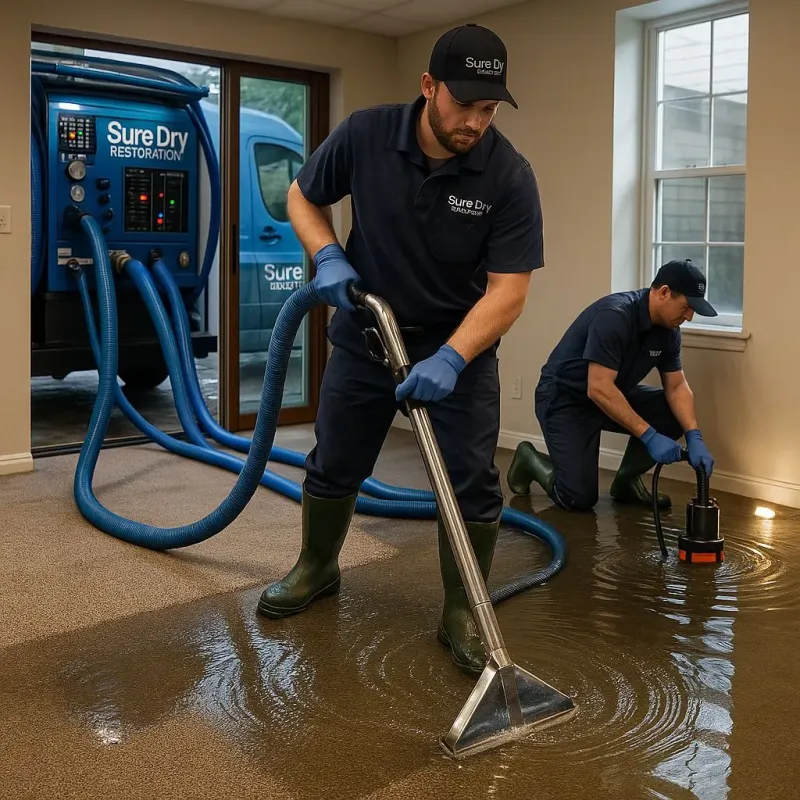 Water Extraction and Removal process in Zionsville, IN